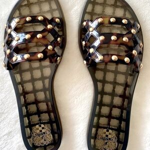 🤎 Vince Camuto - NWT - Brown Slide Sandals - Size: 9